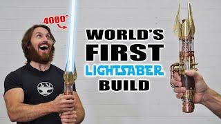 4000° PLASMA PROTO-LIGHTSABER BUILD (RETRACTABLE BLADE!)