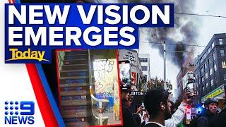 New vision emerges in Sydney CBD building fire investigation | 9 News Australia