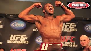 UFC 128 -  Mauricio "Shogun" Rua & Jon "Bones" Jones Weigh in/Staredown
