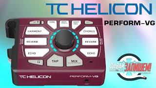 TC Helicon Perform VG effects processor for vocal and acoustic guitar