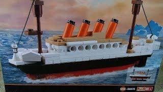 Lego TITANIK. lego stop motion