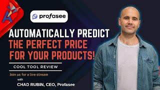 The Best AI Pricing Tool For eCommerce Businesses - Profasee Demo by Chad Rubin, CEO