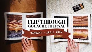 GOUACHE ART JOURNAL TOUR  | January - April 2020