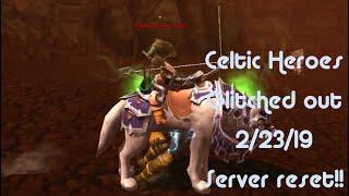 Celtic Heroes Server Reset 2/23/19