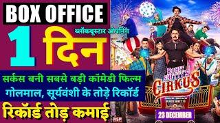 Cirkus 1st Day Box Office Collection, Cirkus Advance Booking Report, Cirkus Movie Public Review