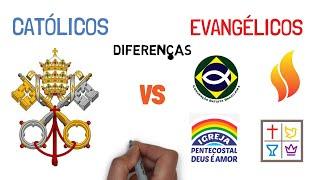 Católicos vs Evangélicos | 12 Diferenças FUNDAMENTAIS