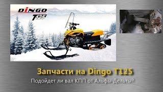 Dingo 125. Подойдет ли вал КПП от Альфы-Дельты?