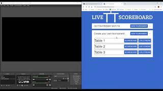 How to Stream With Live TT Scoreboard