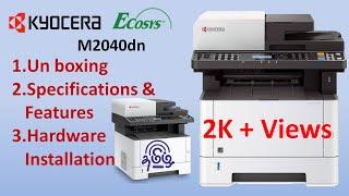 Kyocera 2040 Low Budjet xerox Machine , Kyocera Ecosys M2040DN,Duplex, Network, Color Scan,Hi-speed