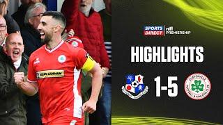 Dominant Reds! | Loughgall 1-5 Cliftonville | #sportsdirectprem