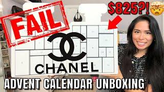 CHANEL ADVENT CALENDAR UNBOXING FAIL! THE MOST FRUSTRATING, OVERPRICED $825 STICKER BOOK 