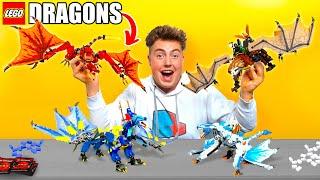 I Rebuilt LEGO Ninjago Original DRAGONS…