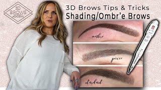 Shading/ Ombr’e Brows practice tutorial.