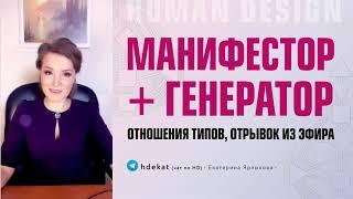 Генератор и Манифестор Дизайн Человека. Отношения типов Манифестора и Генератора — Human Design