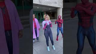 He roped me into this!!! #spiderman #spidermancosplay #marvel #cosplay #spidey #spiderverse