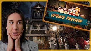 House Flipper 2 Halloween UPDATE PREVIEW! My Reaction!