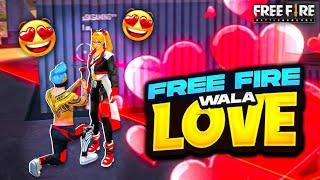 MY FIRST TIME LOVE ️ ON FREE FIRR || ROCK GAMER 831FREE FIRE  MUST WATCH - GARENA FREE FIRE