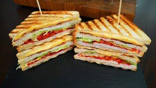 Recipe for a DIVINE SANDWICH. Club Sandwich. MY FAVORITE RECIPE.