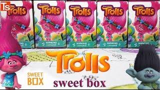 Распаковка Свит бокс тролли \ Sweet box trolls unboxing