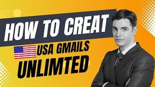 How to Create a Unlimited USA Gmail Account: #usagmail #ukgmail #usa #uk #emails  Step-by-Step Guide