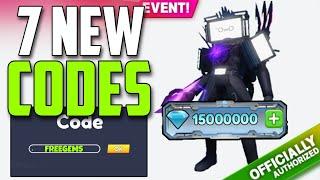 *NEW* ALL WORKING CODES FOR SKIBIDI TOILET BATTLE IN 2024! ROBLOX SKIBIDI TOILET BATTLE CODES