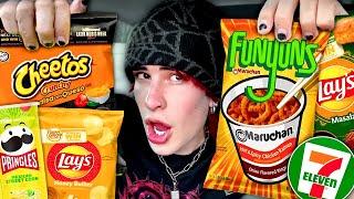 Trying NEW 7Eleven Chip Flavors!