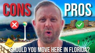 The CONS & PROS of Living in Pensacola FLORIDA - What I Love and Hate about living here!