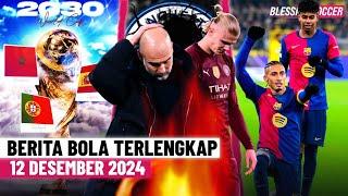 Man City SUDAH 7x Kalah  RESMI PILDUN 2030 Di Maroko Spain Portugal  Drama 5 Gol, Barca Menang