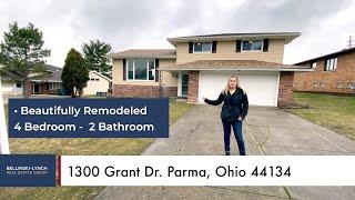 NEW LISTING: Renovated! 1300 Grant Dr. Parma Ohio | HOME FOR SALE!