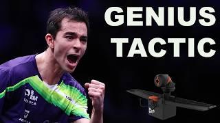  Master Hugo Calderano's Winning  Tactic: Push, Backhand Attack & Forehand Drive Drill #omnispro
