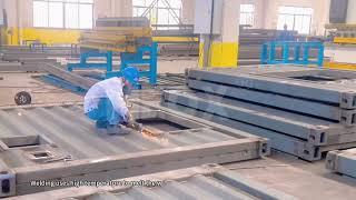 MEOX Steel shipping container welding