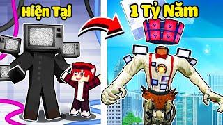 Hachi Đi Tìm TV Man Của 1 Tỷ Năm Sau Trong minecraft