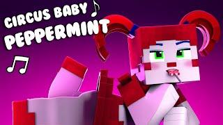 "Peppermint"  Circus Baby Minecraft FNAF SL Анимация