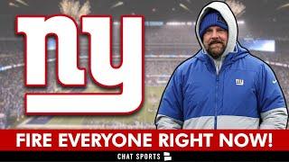  Brian Daboll & Joe Schoen Should Be Fired RIGHT NOW | Giants vs. Ravens INSTANT REACTION