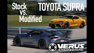 Mk5 Toyota Supra Aero Testing with Verus Engineering