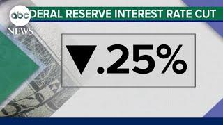 Fed cuts interest rates, delivering relief for borrowers