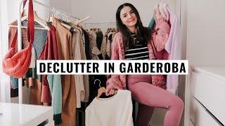 Declutter in garderoba | Scot hainele de primavara vara | Organizarea garderobei VLOG