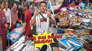 JALAN-JALAN BELI IKAN BARAKUDA DI PASAR PABEAN SURABAYA