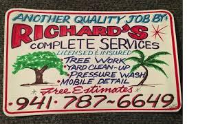 Englewood Florida Lawn Maintenance and Tree Trimming with Richard's Complete Services