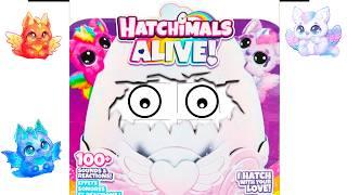 Я родился! Hatchimals Alive Пуфиккорн