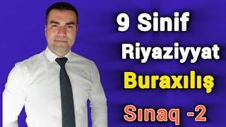 9 sinif buraxılışa hazırlıq . 9 sinif riyaziyyat buraxılış sınaq -2 . 25 qızıl qayda #riyaziyyat