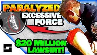 Brutal Arrest Paralyzes man - $20 Million Lawsuit