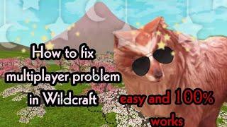 How To Fix Multiplayer Problem In #Wildcraft 100% Works And Easy