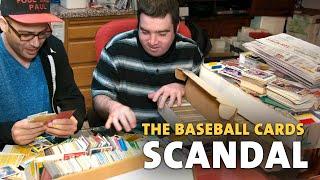 Why your beloved baseball cards are worth nothing?  That's the scandal during the 1990's