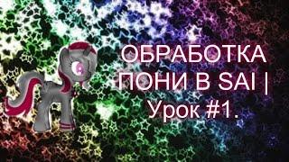 ОБРАБОТКА ПОНИ В SAI | Урок #1.