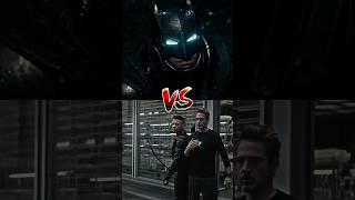 Iron Man vs Batman (Marvel vs DC)