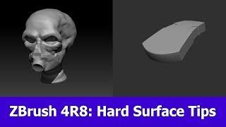 Zbrush 4R8 Hard Surface Modeling Tips