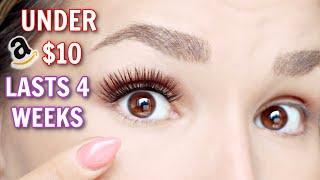 DIY PERMANENT LASH EXTENSIONS Under $10!!! 