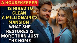 A Housekeeper is Hired to Clean a Lonely Millionaire's Mansion – What She Does Surprises Him