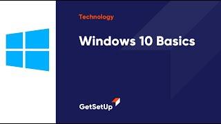 GetSetup - Windows 10 Basics, Classes designed for older adults.